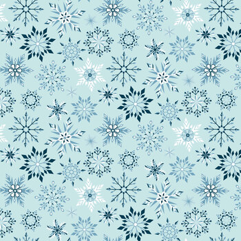 Winter Magic C16365-AQUA by Dani Mogstad for Riley Blake Designs