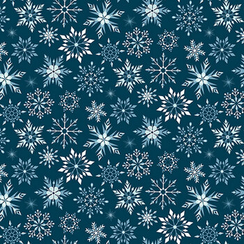 Winter Magic C16365-NAVY by Dani Mogstad for Riley Blake Designs