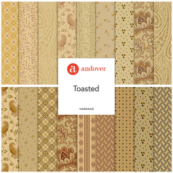 Toasted  Yardage by Jo Morton for Andover Fabrics