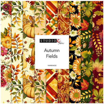 Autumn Fields  Yardage by Art Loft for Studio E Fabrics