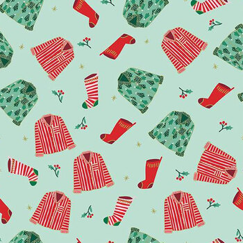 Christmas Flannel F16521-SONGBIRD by My Mind's Eye for Riley Blake Designs