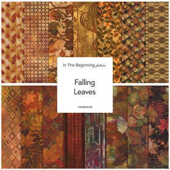 Falling Leaves  Yardage by Jason Yenter for In The Beginning Fabrics