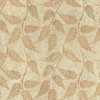 Falling Leaves 14FLS-1 Cream Graceful by Jason Yenter for In The Beginning Fabrics