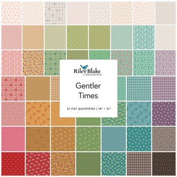 Gentler Times  51 FQ Set by Lori Holt for Riley Blake Designs