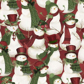 Woodland Snowmen 27734-373 by Danielle Leone for Wilmington Prints