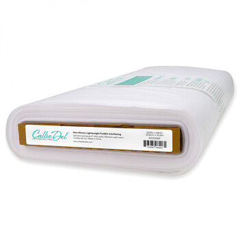 Callie Del - Non-Woven Lightweight Fusible Interfacing - 20