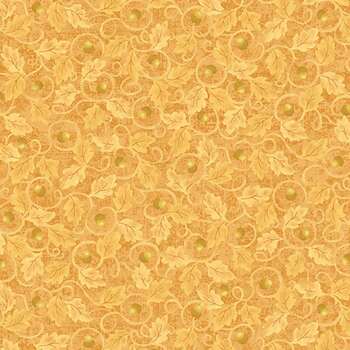 Autumn Breeze 17151-30 Gold by Nancy Halvorsen for Benartex