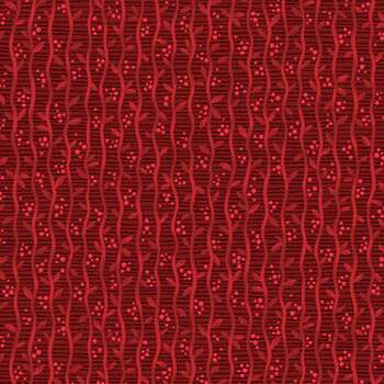 Autumn Breeze 17152-10 Red by Nancy Halvorsen for Benartex