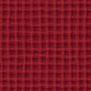 Autumn Breeze 17154-10 Red by Nancy Halvorsen for Benartex