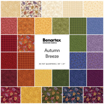 Autumn Breeze  30 FQ Set by Nancy Halvorsen for Benartex