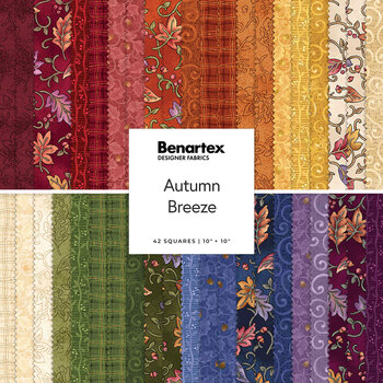 Autumn Breeze  10x10s by Nancy Halvorsen for Benartex