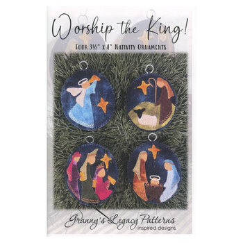 Worship the King Ornaments Pattern