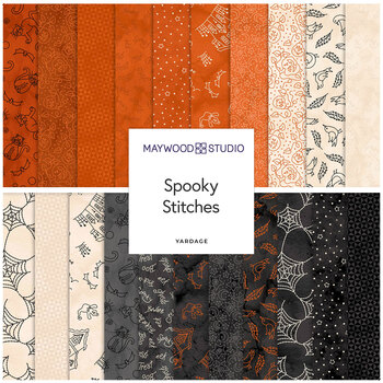 Spooky Stitches  Yardage by Robin Kingsley for Maywood Studio