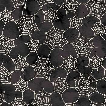 Spooky Stitches MAS10874-J Black by Robin Kingsley for Maywood Studio