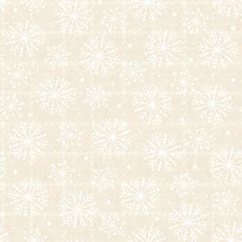 Holly Jolly Flannel MASF10895-E Cream by Bonnie Sullivan for Maywood Studio