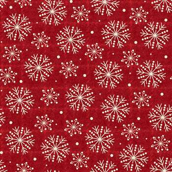 Holly Jolly Flannel MASF10895-R Red by Bonnie Sullivan for Maywood Studio