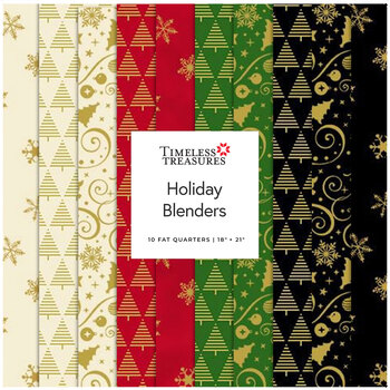 Holiday 10 FQ Set by Timeless Treasures Fabrics