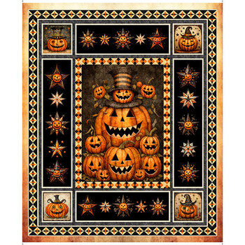 Jeepers Creepers 31007-O Panel by Quilting Treasures Fabrics