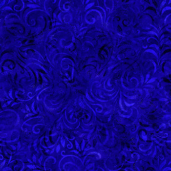 Color Essence Blooming Vine 31095-VY Violet Blue by Quilting Treasures Fabrics