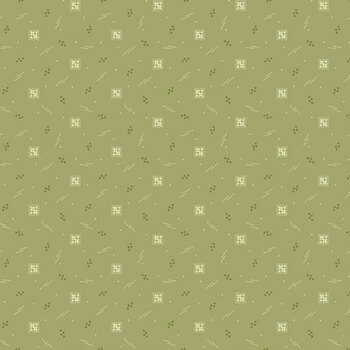 Shades of Romance R021402D-GREEN Geo by Monika Zhu for Marcus Fabrics