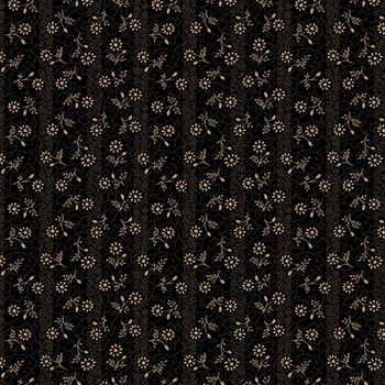 Cheddar & Coal III R171479D-BLACK Daisy by Pam Buda for Marcus Fabrics