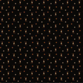 Cheddar & Coal III R171481D-BLACK Triangle Dots by Pam Buda for Marcus Fabrics