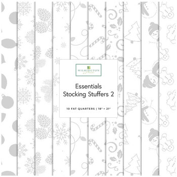 Essentials Stocking Stuffers 2  10 FQ Set by Wilmington Prints