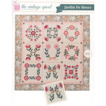 Jardin De Roses Quilt Pattern