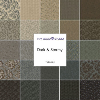 Dark & Stormy  Yardage by Maywood Studio