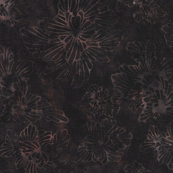 Forest Flora 622405099 Brown Cappuccino by Island Batik