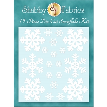  Blessings of Winter - Fresh Snow Die-Cut Snowflake Kit