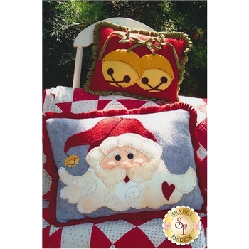 Jingle Bell Santa Pillows Pattern