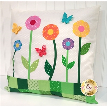 Fluttering Butterfly Pillow Sham Pattern