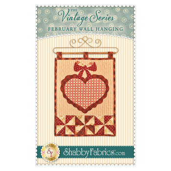 Vintage Series Wall Hanging - February - Pattern