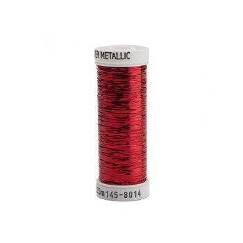 Sulky Sliver Metallic - #8014 Christmas Red Thread - 250yds