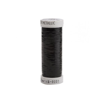 Sulky Sliver Metallic - #8051 Black Thread - 250yds