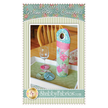 Welcome Home Wine Tote & Coasters Pattern