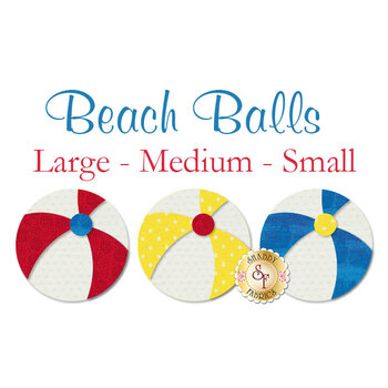 Beach Balls - Laser Cut Shabby Shapes