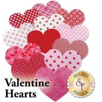 Valentine Hearts - Laser Cut Shabby Shapes