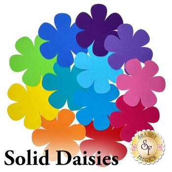 Solid Daisies - Laser Cut Shabby Shapes