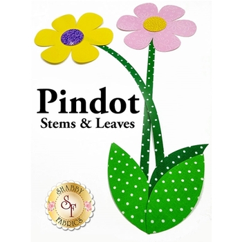 Pindot Stems & Leaves - Laser Cut Shabby Shapes