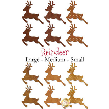 Laser Cut Reindeer - 3 Sizes Available!