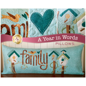  A Year in Words Pillows - Family - March - Laser Cut Kit