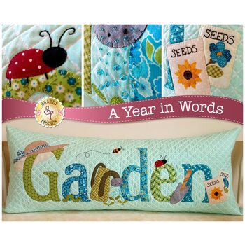  A Year in Words Pillows - Garden - June Laser Cut Kit