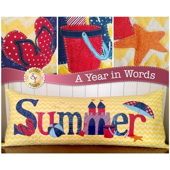  A Year in Words Pillows - Summer - July - Laser Cut Kit