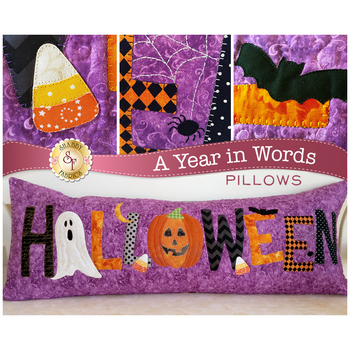  A Year in Words Pillows - Halloween - October - Laser Cut Kit