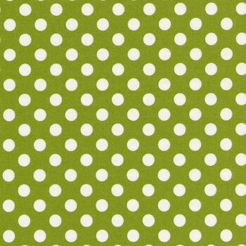 Kimberbell Basics 8216-G Green Dots by Kim Christopherson for Maywood Studio