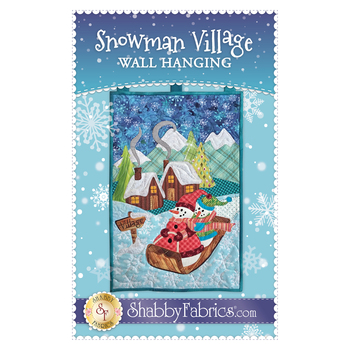 Snowman Village Series - Wall Hanging - Pattern