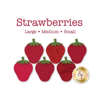 Strawberries - Laser Cut Shabby Shapes