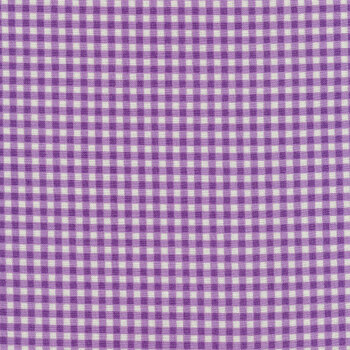 Beautiful Basics 610-VR2 Bright Purple Gingham by Maywood Studio